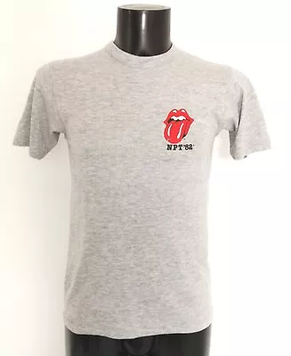 Buy Rare Vintage Official Rolling Stones No Problems Tour 1982 Single Stitch T Shirt • 19.99£