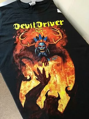 Buy Devildriver Exorcism, European Tour 2010 Gildan T-Shirt, Womens XL • 20£
