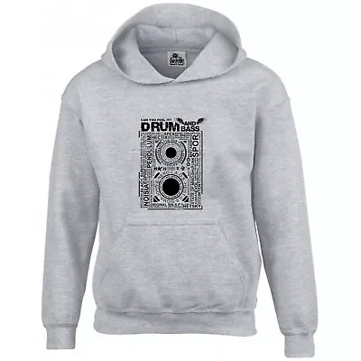 Buy Drum And Bass Legends  Hoodie Rave DnB  Techno Jungle Breakbeat Hardcore • 34.99£