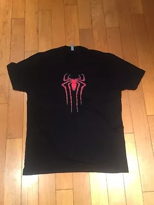 Buy THE AMAZING SPIDER-MAN 2 - MOVIE PROMO T-Shirt - PROMO ITEM Size XL • 18.94£