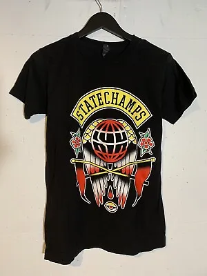 Buy Vintage Y2k State Champs Punk Rock Band Music Tour Concert T Shirt • 13.26£