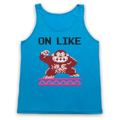 Buy On Like Unofficial Kong Classic Video Game Donkey Funny Adults Vest Tank Top • 18.99£