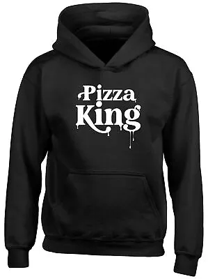 Buy PIzza King Childrens Kids Hooded Top Hoodie Boys Girls • 13.99£