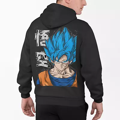 Buy Lot Hooded Jacket Mens Son God Adi Goku Dragon Ball Anime Hoodie • 19.42£