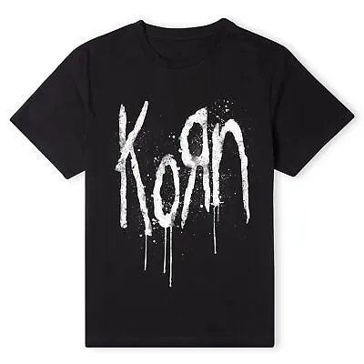 Buy Official Korn Splatter Unisex T-Shirt • 17.99£