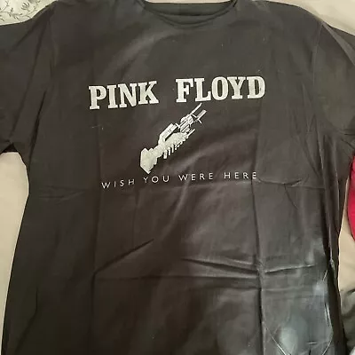 Buy OFFICIAL Pink Floyd T Shirt Wish You Were Here Album Size L • 4.99£