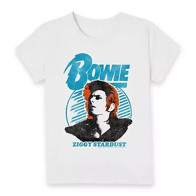 Buy Official David Bowie Ziggy Stardust Orange Hair Women's T-Shirt • 17.99£