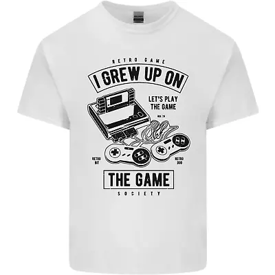 Buy I Grew Up On The Gamer Funny Gaming Mens Cotton T-Shirt Tee Top • 11.75£