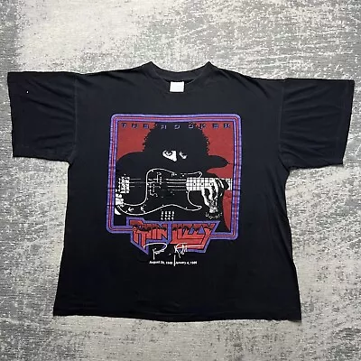 Buy Vintage 90’s Thin Lizzy Band Tshirt RARE XL • 60£