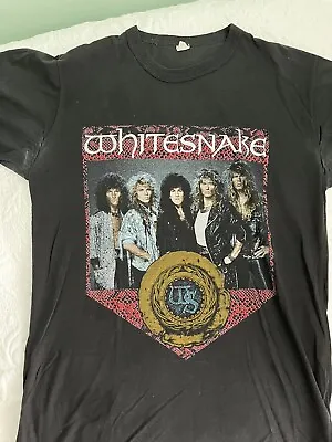 Buy Whitesnake 87/88 Vintage Tour T Shirt  • 100£