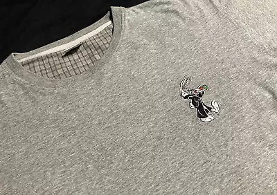 Buy Vintage 1990s Warner Bros Studio Store Bugs Bunny T Shirt Tee US Size Small Grey • 15£