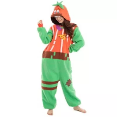 Buy Sazac Fortnite Tomato Head Fleece Mascot Costume 100% Polyester 15312skey • 90.40£
