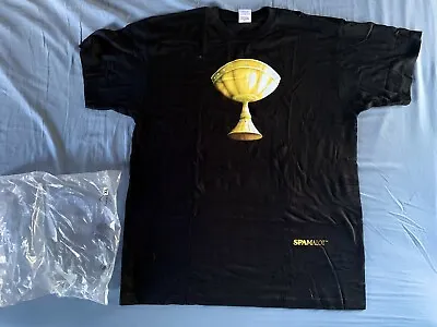 Buy Vintage Spamalot Monty Python T-shirt - Y2K 90s - Size Large (Holy Grail) • 12.50£