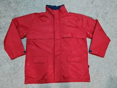 Buy Disneyland Resort Paris Vintage Red Hidden Hood Waterproof Jacket, Size XL. • 6.99£