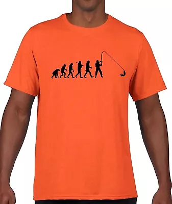 Buy Evolution Of Man.... Fishing Unisex T-shirt • 12.99£
