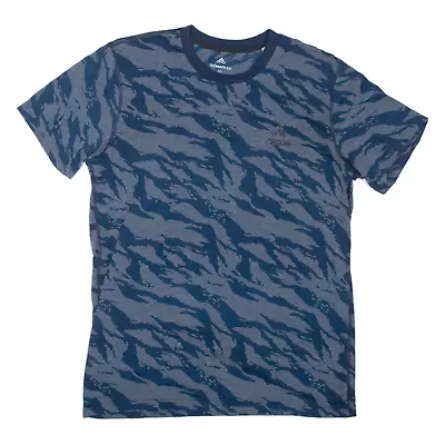 Buy ADIDAS Camo Mens T-Shirt Blue M • 8.99£