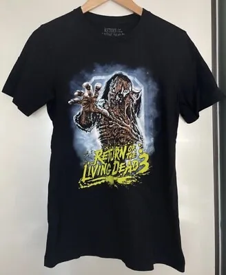Buy Return Of The Living Dead Part 3 T Shirt Horror Movie Film Merch Tee Size Small • 14.50£