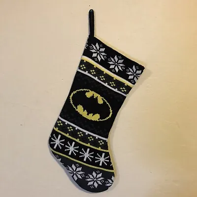 Buy Batman Sweater Christmas Stocking DC Super Hero Gift Fun Quirky Unique • 18.93£