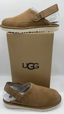 Buy UGG Unisex-Child Goldenstar Clog Sandal, Chestnut, 4 Big Kid • 49.87£