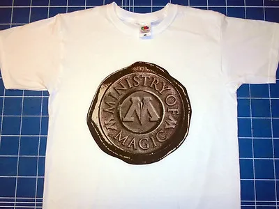 Buy Harry Potter T-shirt  MINISTRY OF MAGIC  Wax Seal Logo FUN BIRTHDAY GIFT IDEA • 16.95£