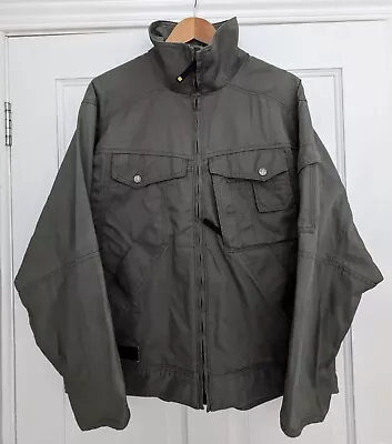 Buy SNICKERS Workwear Multi Pocket Khaki Jacket Funnel Neck - Good Condition - Men L • 45£