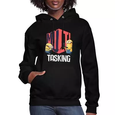 Buy Minions Merch Dave And Kevin Multitasking Licensed Women's Hoodie • 44.41£