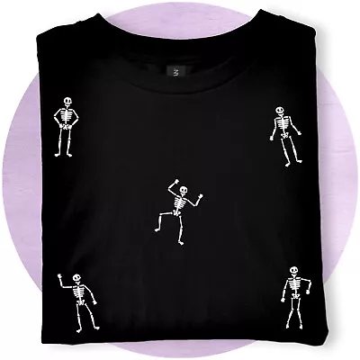 Buy Skeleton T-Shirt Halloween Skull Supernatural Gift For Him Her Men Unisex Tee • 14.99£