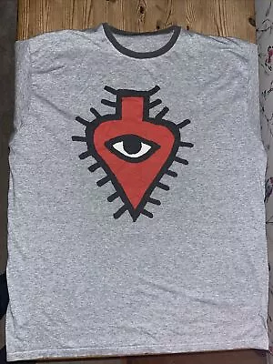 Buy David Byrne Talking Heads Vintage Tour  T-shirt  2001 Look Into The Eyeball • 45.99£
