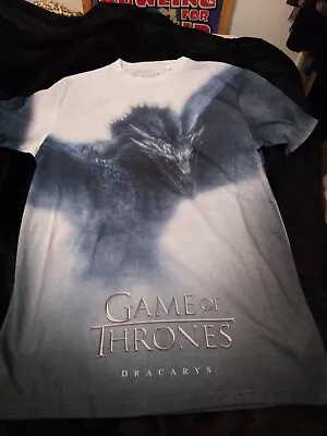Buy Primark Game Of Thrones  Dracarys   Men's T Shirt Size Small • 4£