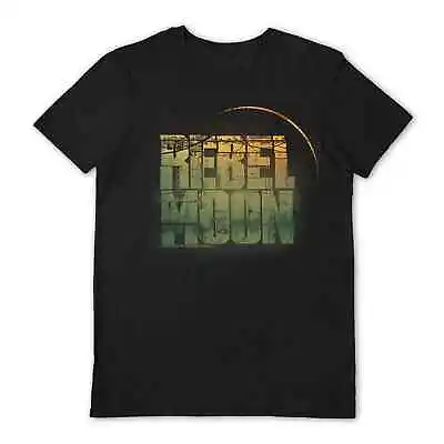 Buy Rebel Moon T-shirt - Official Tech Logo Short Sleeve Black Tee In 5 Sizes • 17.99£