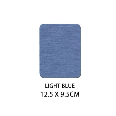 Buy 12.5cm X 9.5cm Iron On Fabric Denim Patch Colorful For Jacket Jean Clothes Decor • 4.79£