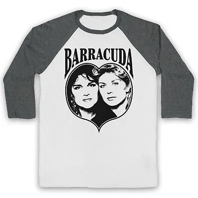 Buy Heart Barracuda American Rock Band Wilson Sisters  3/4 Sleeve Baseball Tee • 23.99£