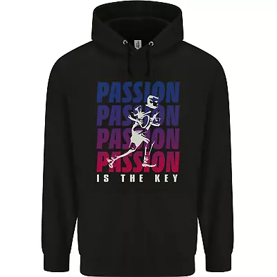 Buy Rugby Passion Is The Key Player Union Mens 80% Cotton Hoodie • 19.99£