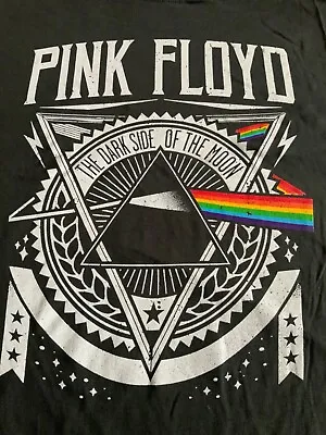 Buy Pink Floyd The Dark Side Of The Moon  New Grey Size Large T-shirt • 14.99£