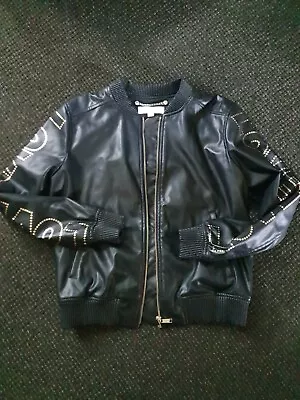 Buy Women Michael Kors Bomber Jacket Studded  Size Small • 58£