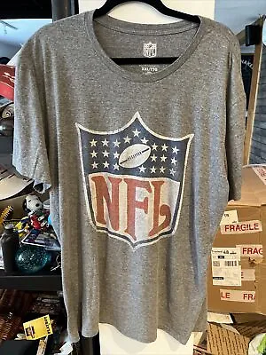 Buy Vintage Mens NFL T Shirt Tee Mens 2xl Grey Large Logo USA Import  • 9.99£