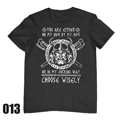 Buy Mens Viking Norse God Valhalla T Shirt Novelty Collection Tshirt Gift For Him • 11.95£