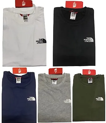 Buy The North Face Crew Neck Classic Short Sleeve T-shirt 100% Cotton • 12.10£