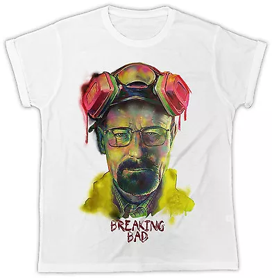 Buy Breaking Bad Mask Colour Heinsenberg Ideal Gift Unisex Mens Tshirt • 6.99£