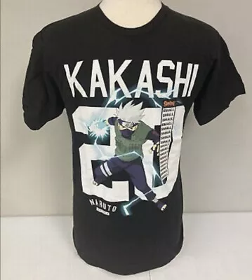 Buy Kakashi 20 Naruto Shippuden Manga Comic Graphic T-Shirt Small New With Tags • 25£