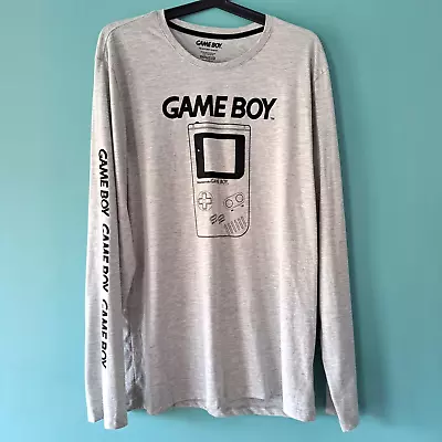 Buy Nintendo Gameboy Official Long Sleeve T-shirt Large L • 8£