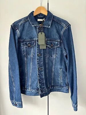 Buy AllSaints Kirkby Denim Jacket - Dark Indigo. Mens Small • 6.79£