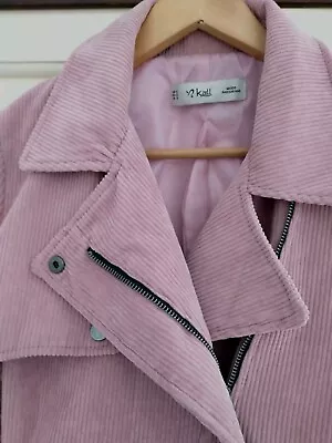 Buy Pink Ladies Corduroy K.Zell Mode Parisienne Jacket Size S • 3£