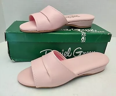 Buy Daniel Green 52301-681 Dormie Slip On Womens Slippers Casual Pink Sz 7.5 NIB! • 36.63£