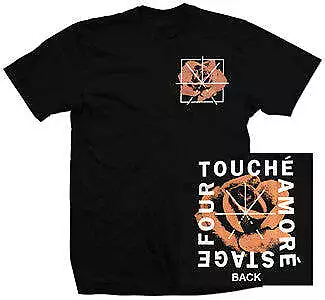 Buy New Music Touche Amore  Rose  T Shirt • 22.12£