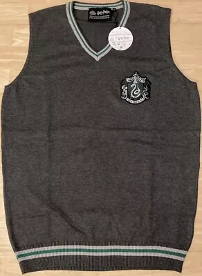 Buy XL 42  Chest Harry Potter Slytherin Ugly Christmas Jumper Sweater Tank Top Vest • 34.99£