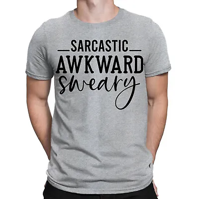Buy Sarcastic Awkward Sweary Funny Sarcasm Quote Meme Joke Mens Womens T-Shirts #BAL • 9.99£