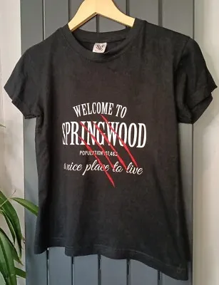Buy SG Springwood Black T Shirt Short Sleeve Freddie Kruger Nightmare On Elm Street • 3.99£