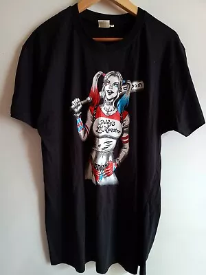 Buy Harley Quinn Daddy's Lil Monster T Shirt Size XL Suicide Squad  • 24.99£
