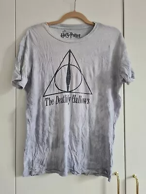 Buy Harry Potter Deathly Hallows T-shirt - Warner Brothers HP Studio - Size Medium  • 16£